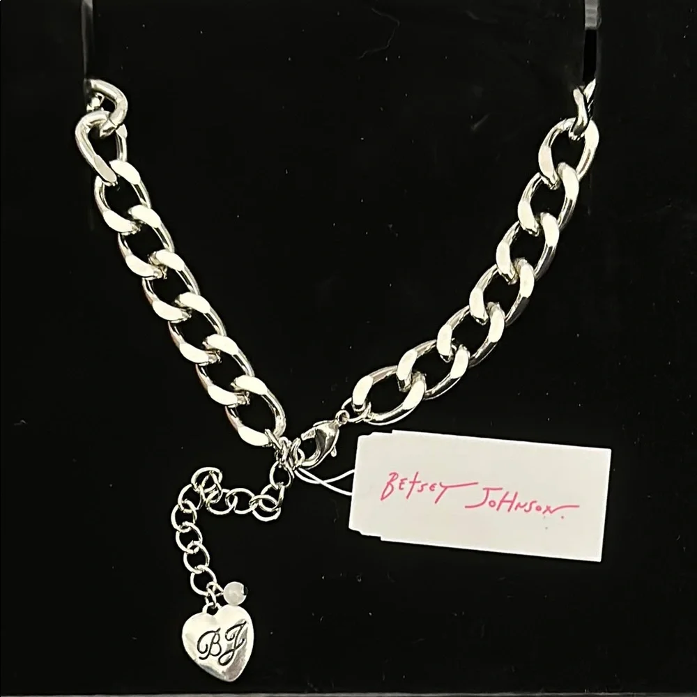Betsey Johnson Football/Cheer Charm Necklace - Picture 4 of 5